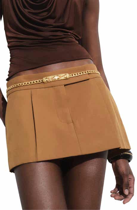 MANGO Pleated Skort