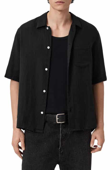 Bale Short Sleeve Cotton & Lyocell Camp Shirt
