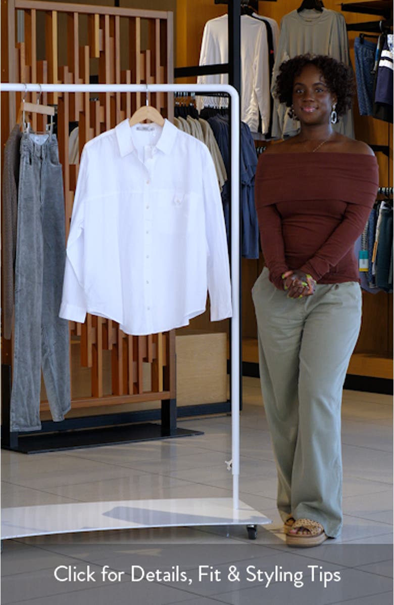 Cotton Button-Up Shirt, sales video thumbnail