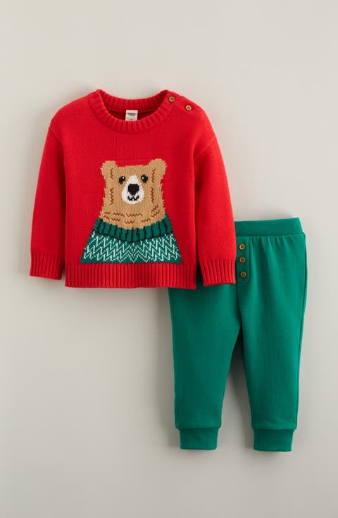 Jacquard Sweater & Pants Set (Baby)