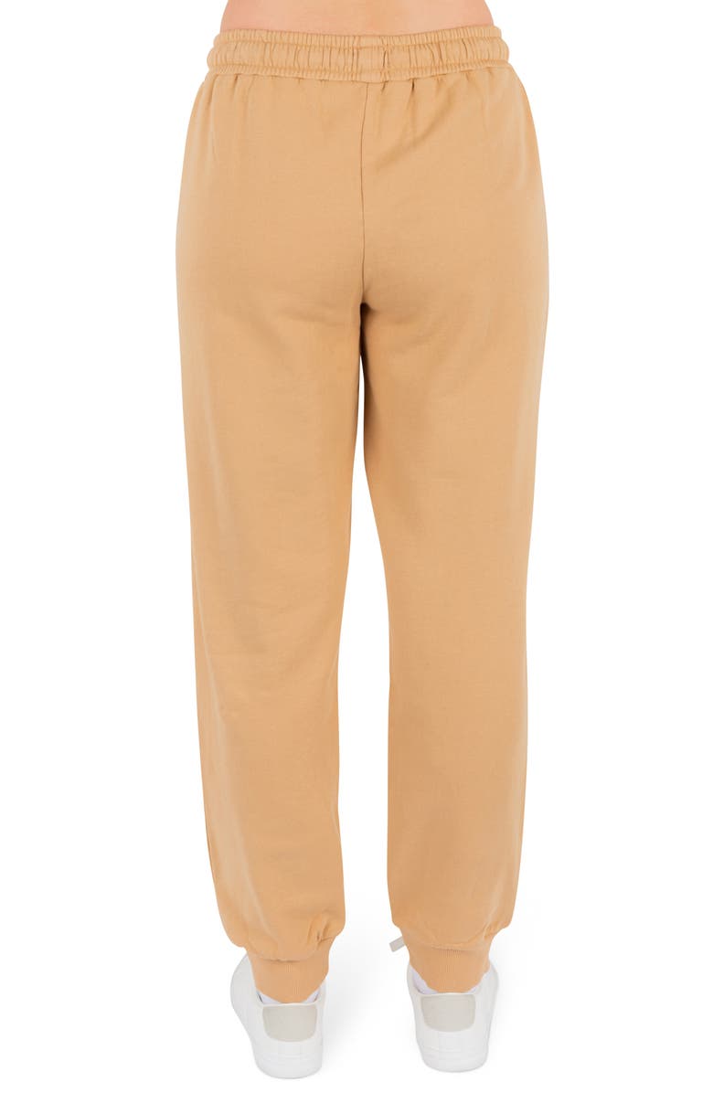 Hurley Stowe Tie Waist Joggers, Alternate, color, Tan