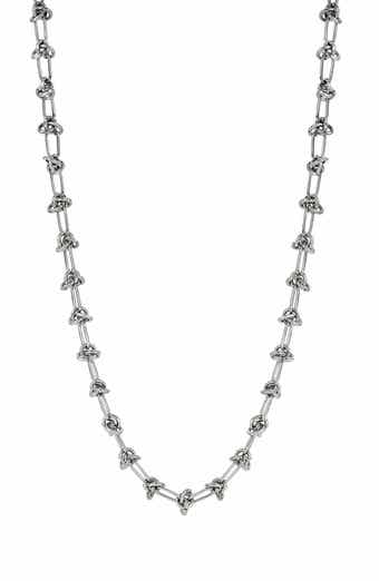 Men's Oval Link Necklace