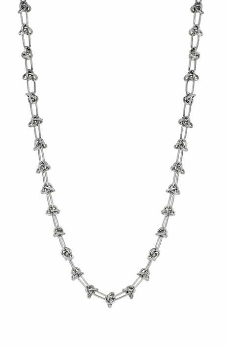 Men's Oval Link Necklace