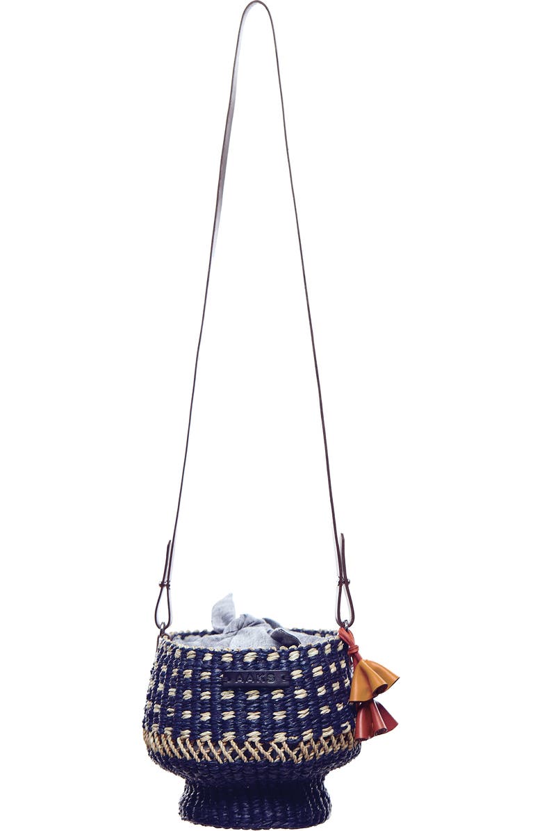 A A K S AAKS Mini Baw Pot Dot Bucket Bag, Main, color,
