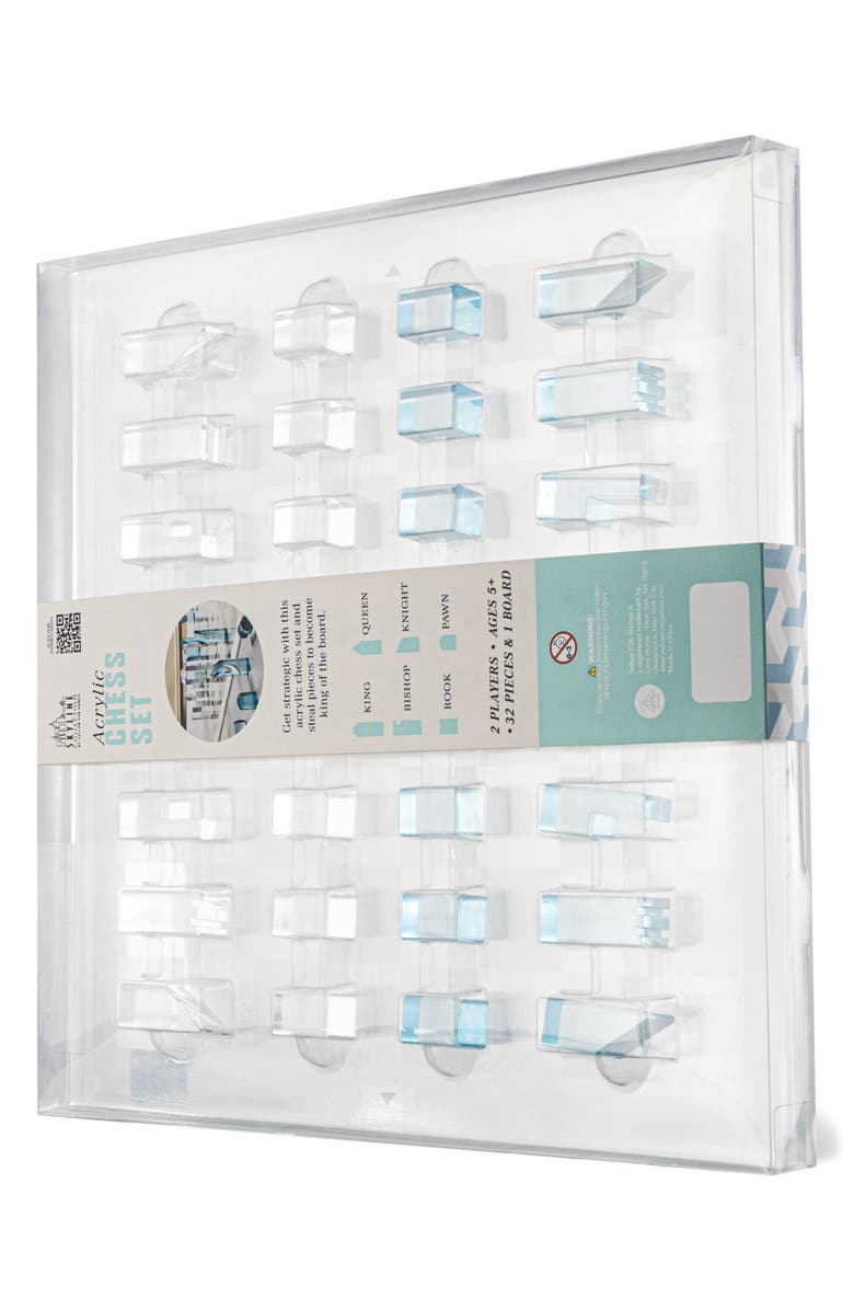 Core Home Clear Acrylic Chess Set, Alternate, color, 
