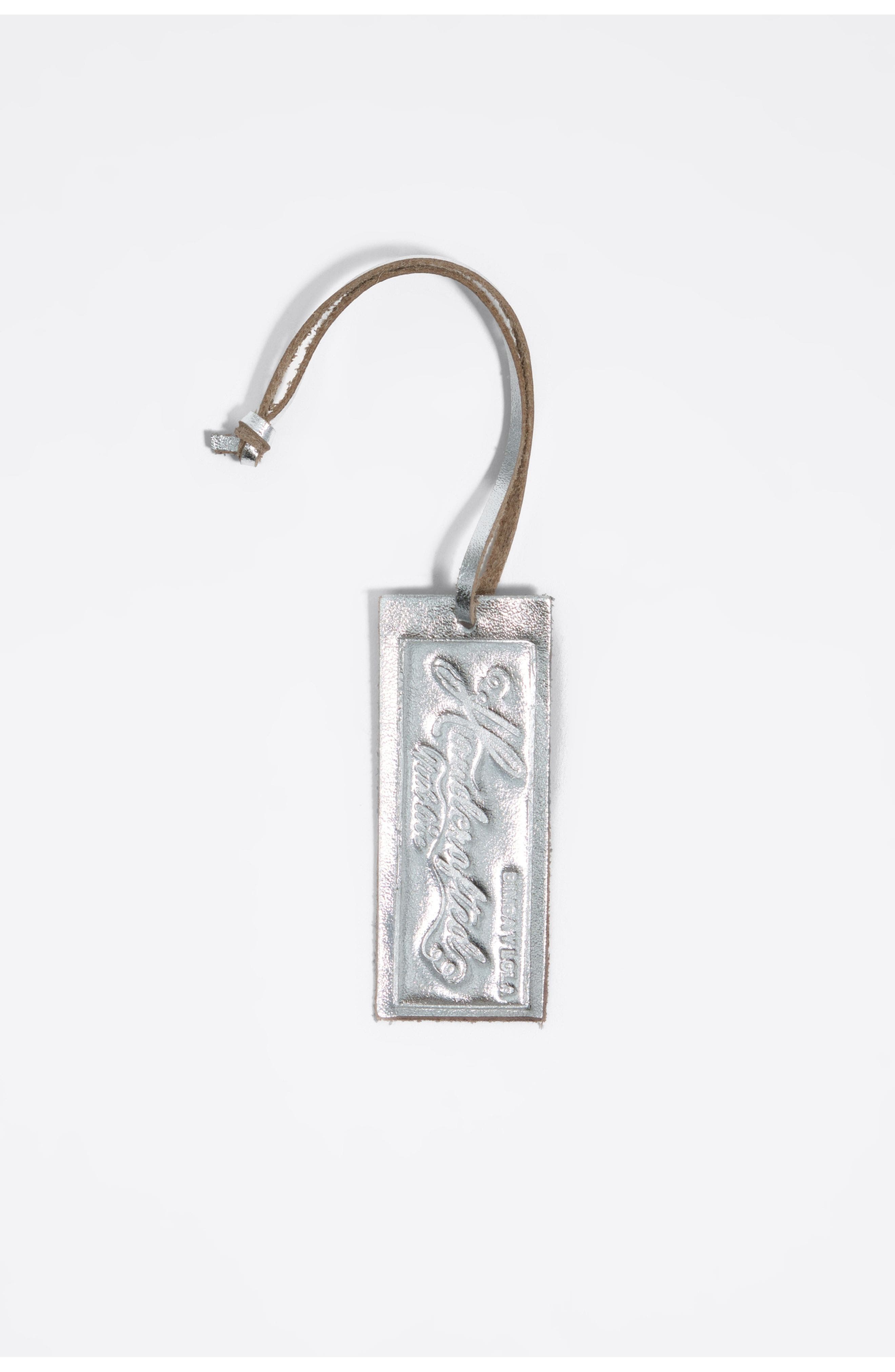 Bimba y Lola Plaited Leather Shopper Bag, Alternate, color, Silver