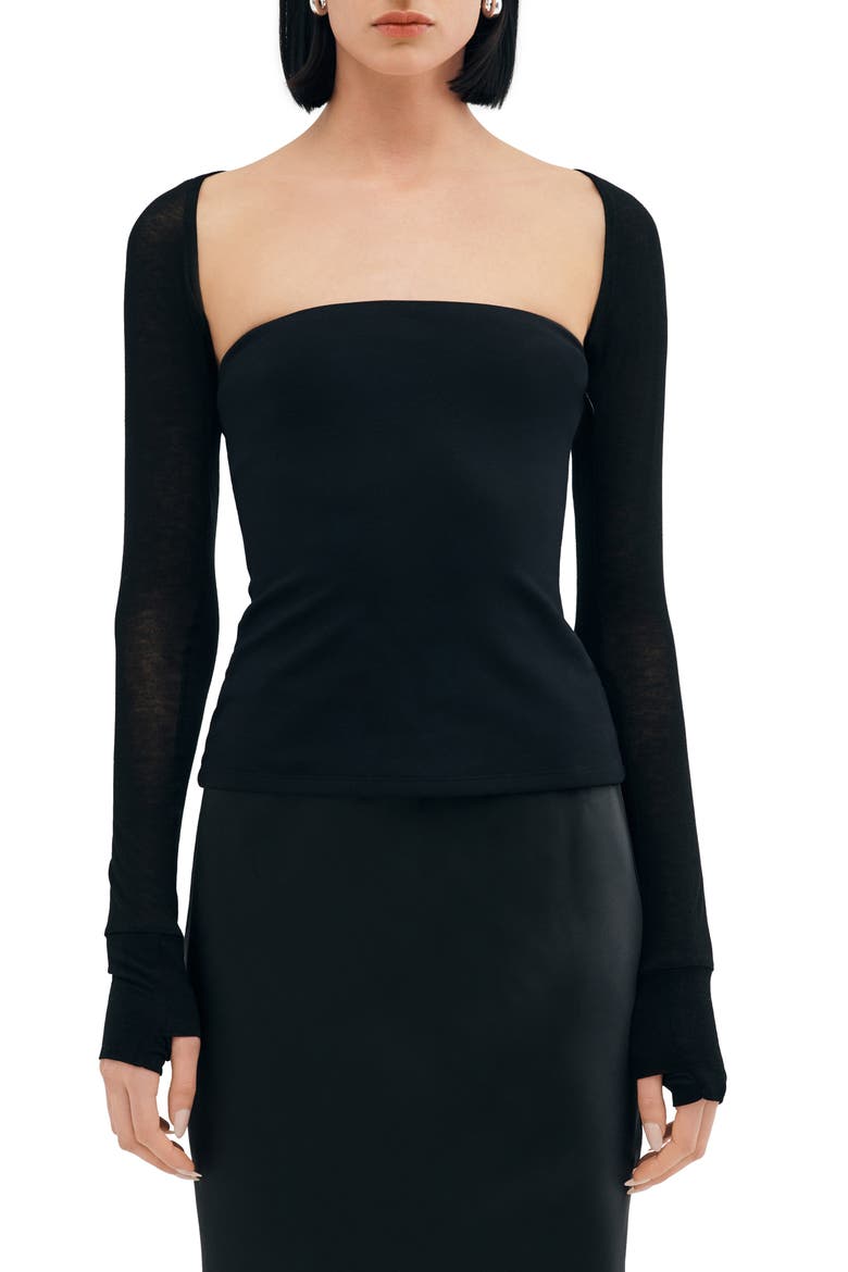 Victoria Bolero, Main, color, BLACK