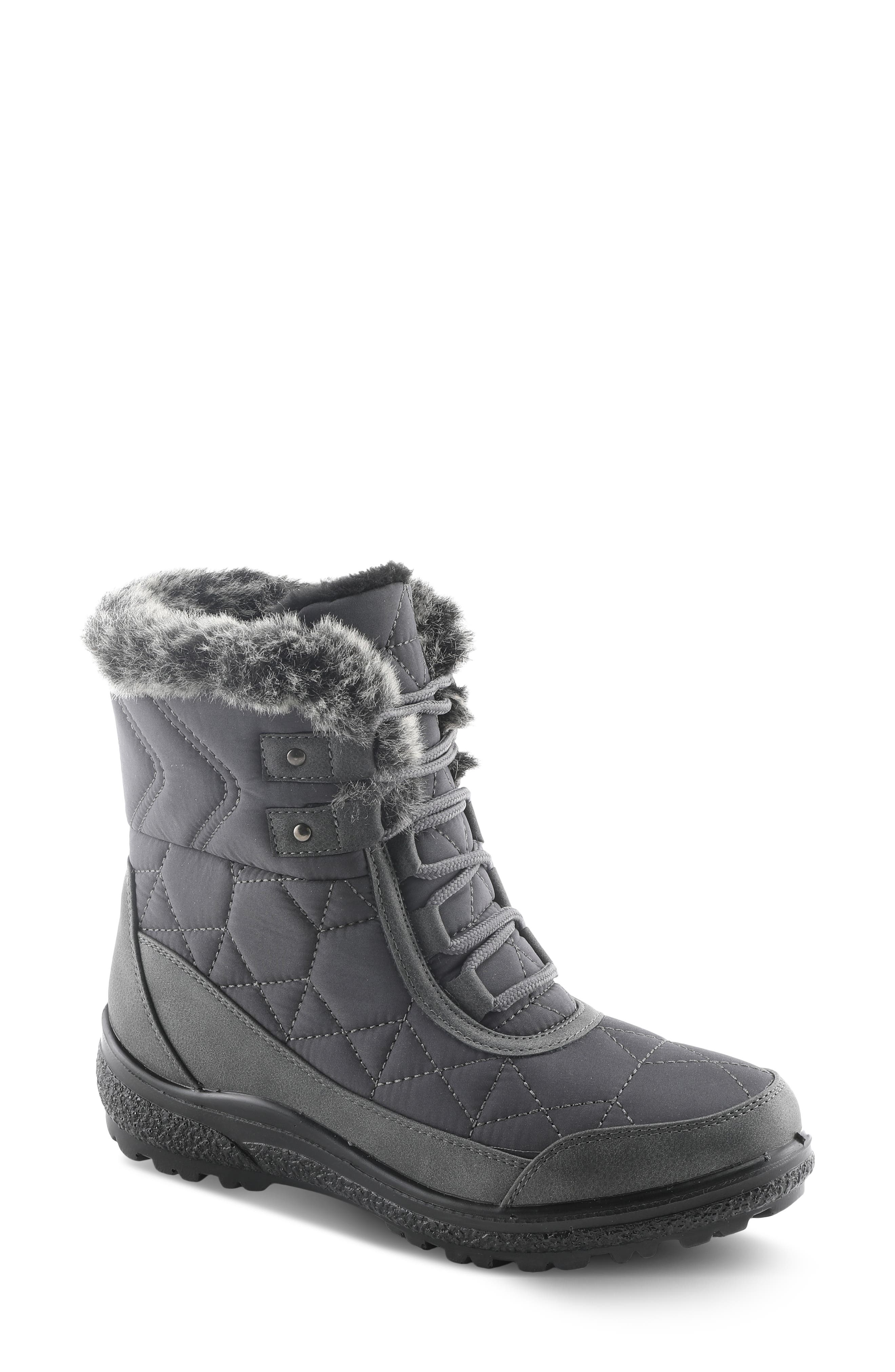 Flexus by Spring Step Zana Waterproof Winter Boot, Main, color, 