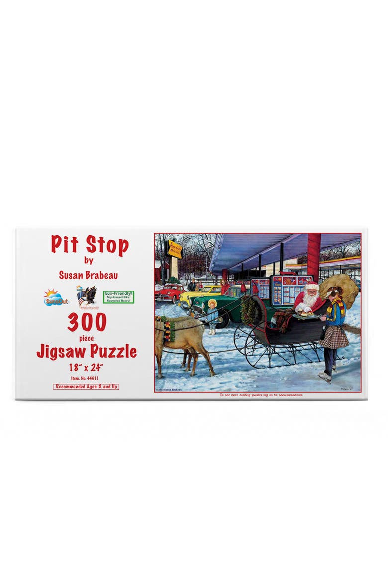 Pit Stop 300 piece Jigsaw Puzzle for Adults, Alternate, color, Multicolor