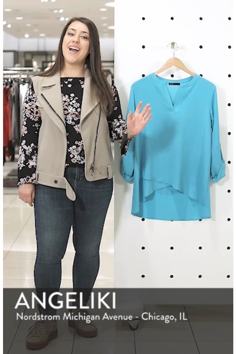 x International Women's Day Erin Cross Front Tunic Blouse video