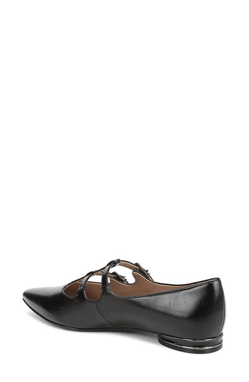 Naturalizer Brigitte T-strap Mary Jane Flat In Black