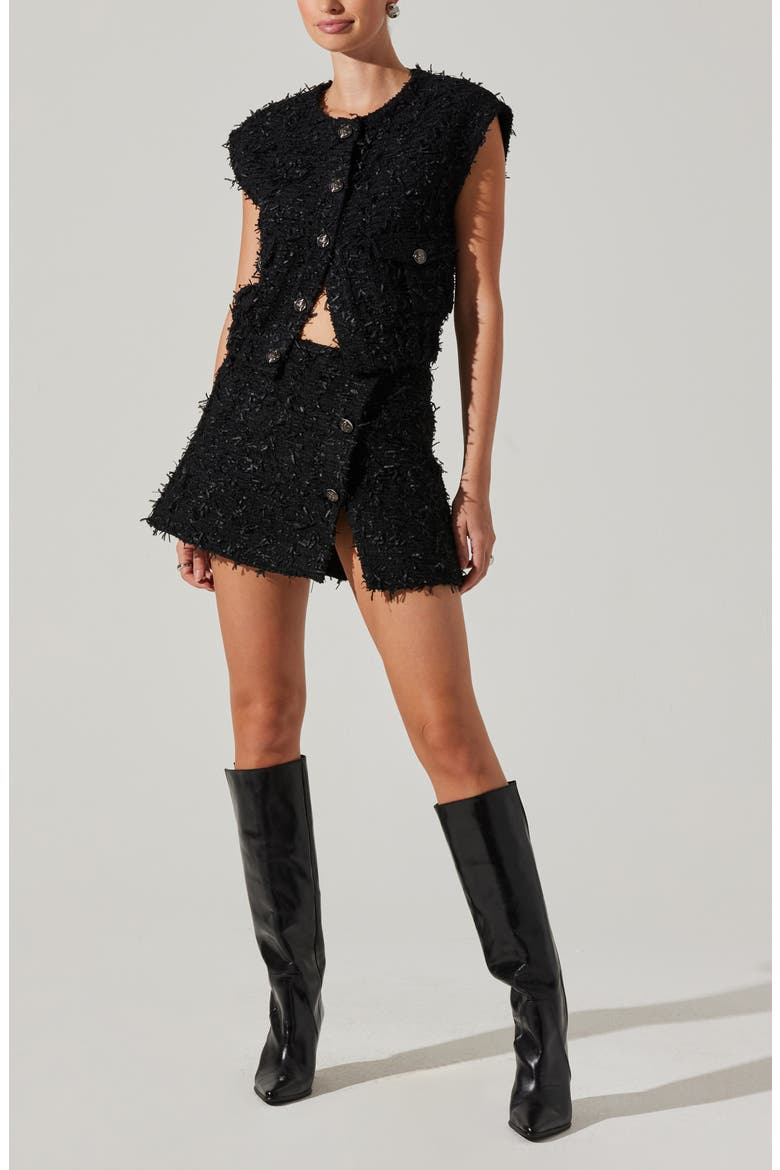 Pedrine Vest, Alternate, color, BLACK