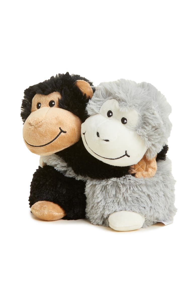 Monkey Hugs Plush Toy, Main, color, Dark Brown