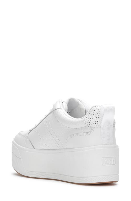 Keds ® Skyler Platform Sneaker In White