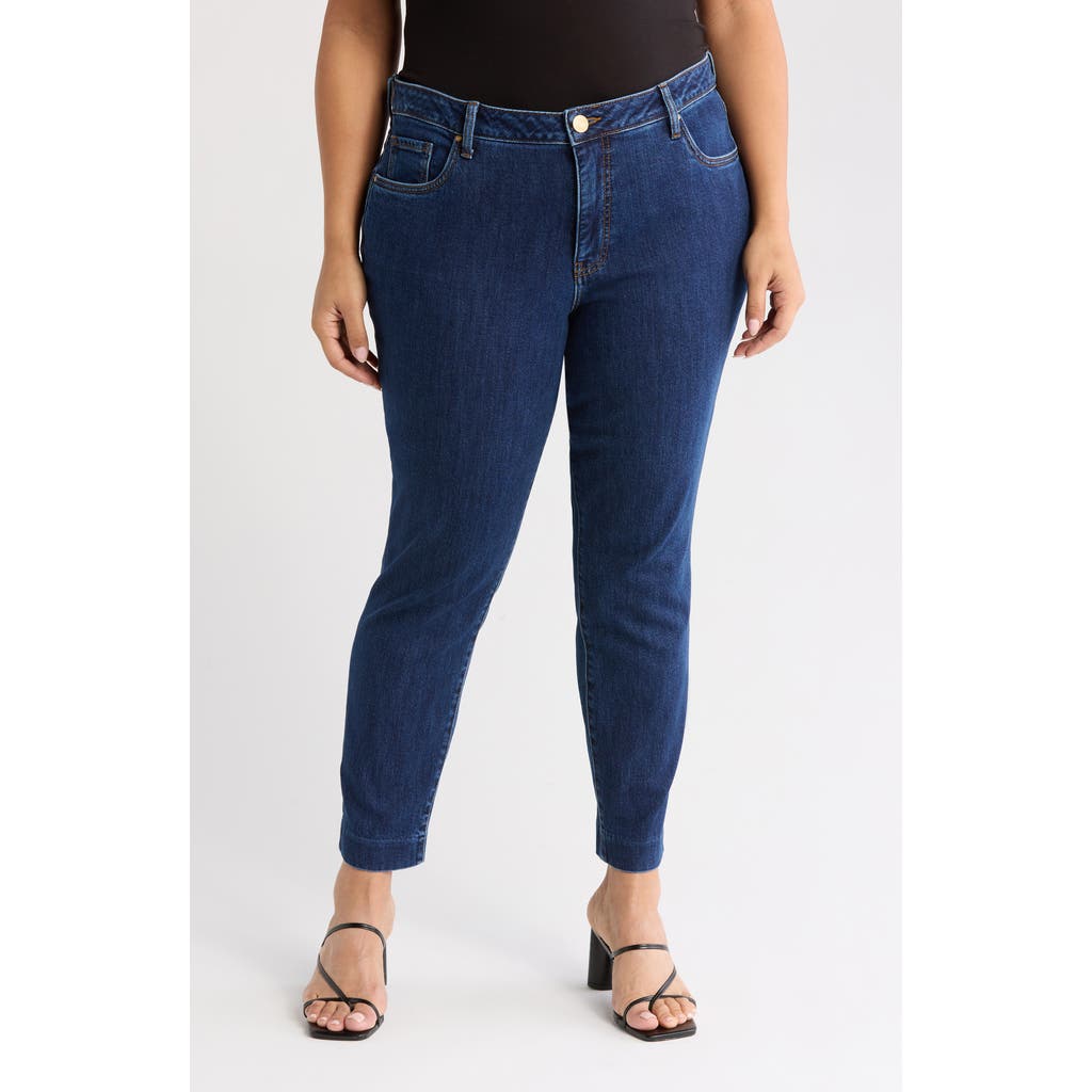 Kut From The Kloth Reese High Waist Ankle Straight Leg Jeans In Harness