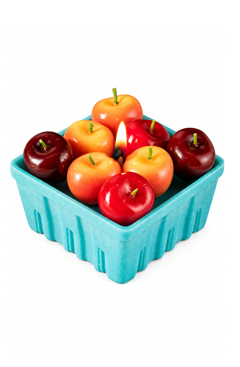 Cherry Basket Candle