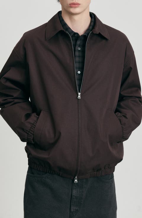 Collared Blouson Jacket