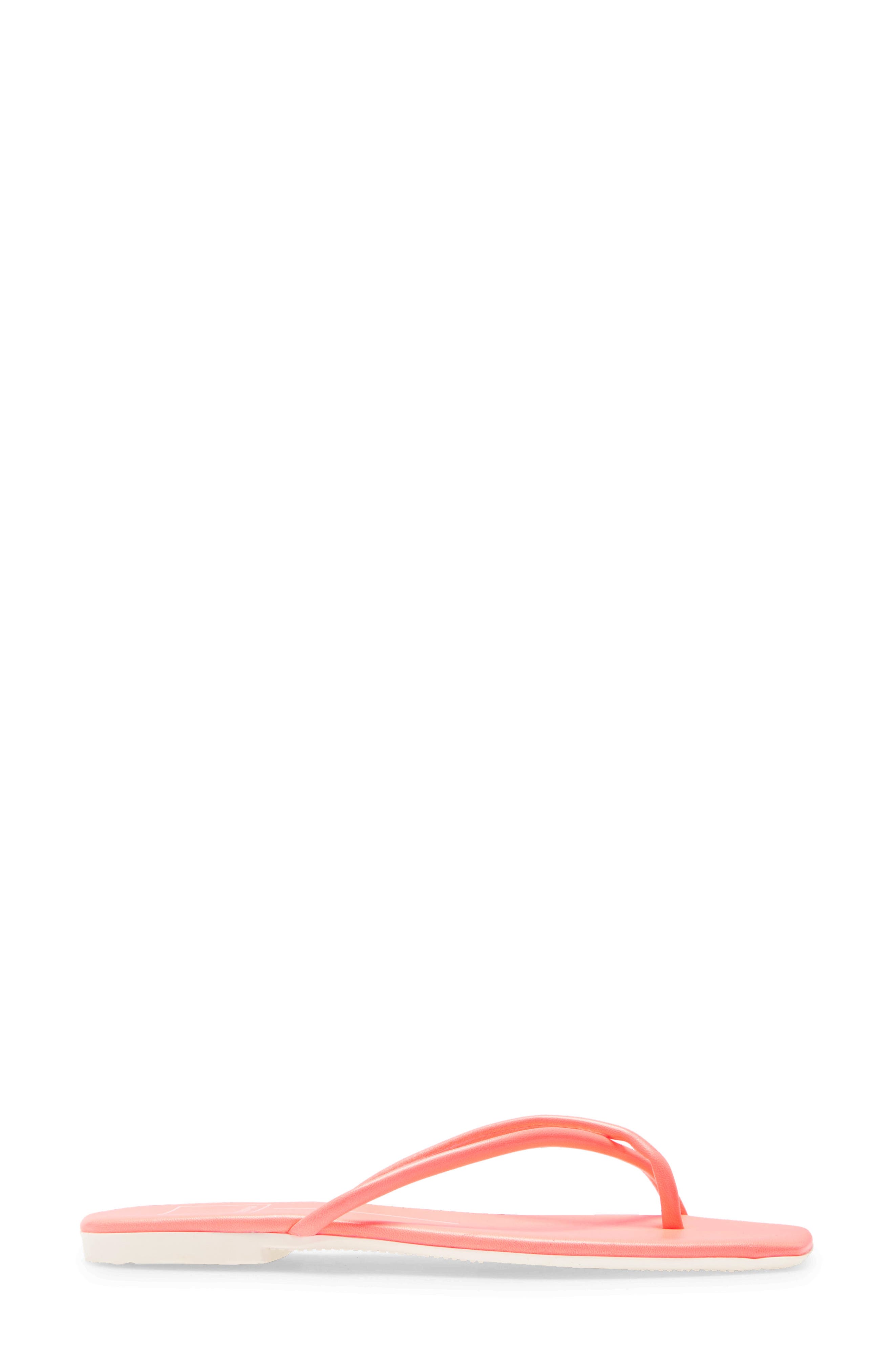 Lyza Flip Flop, Alternate, color, CORAL STELLA