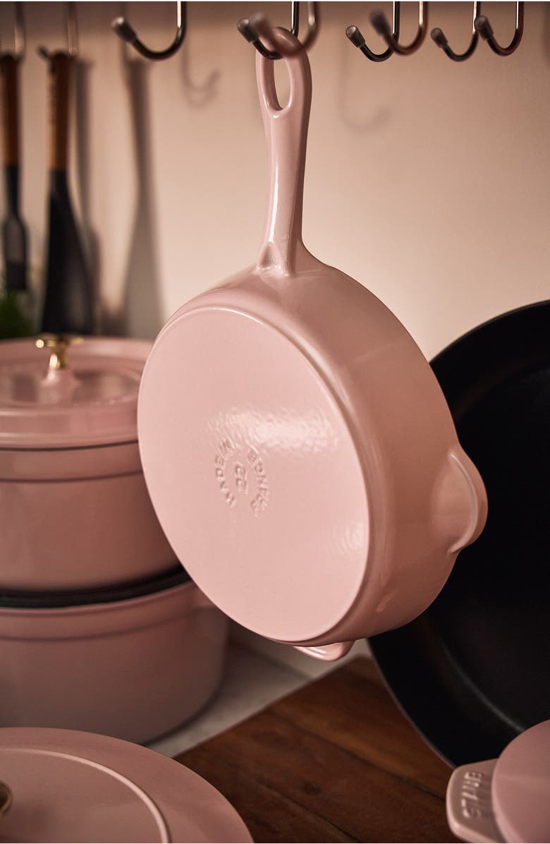 Staub 11-Inch Enameled Cast Iron Traditional Skillet, Alternate, color,