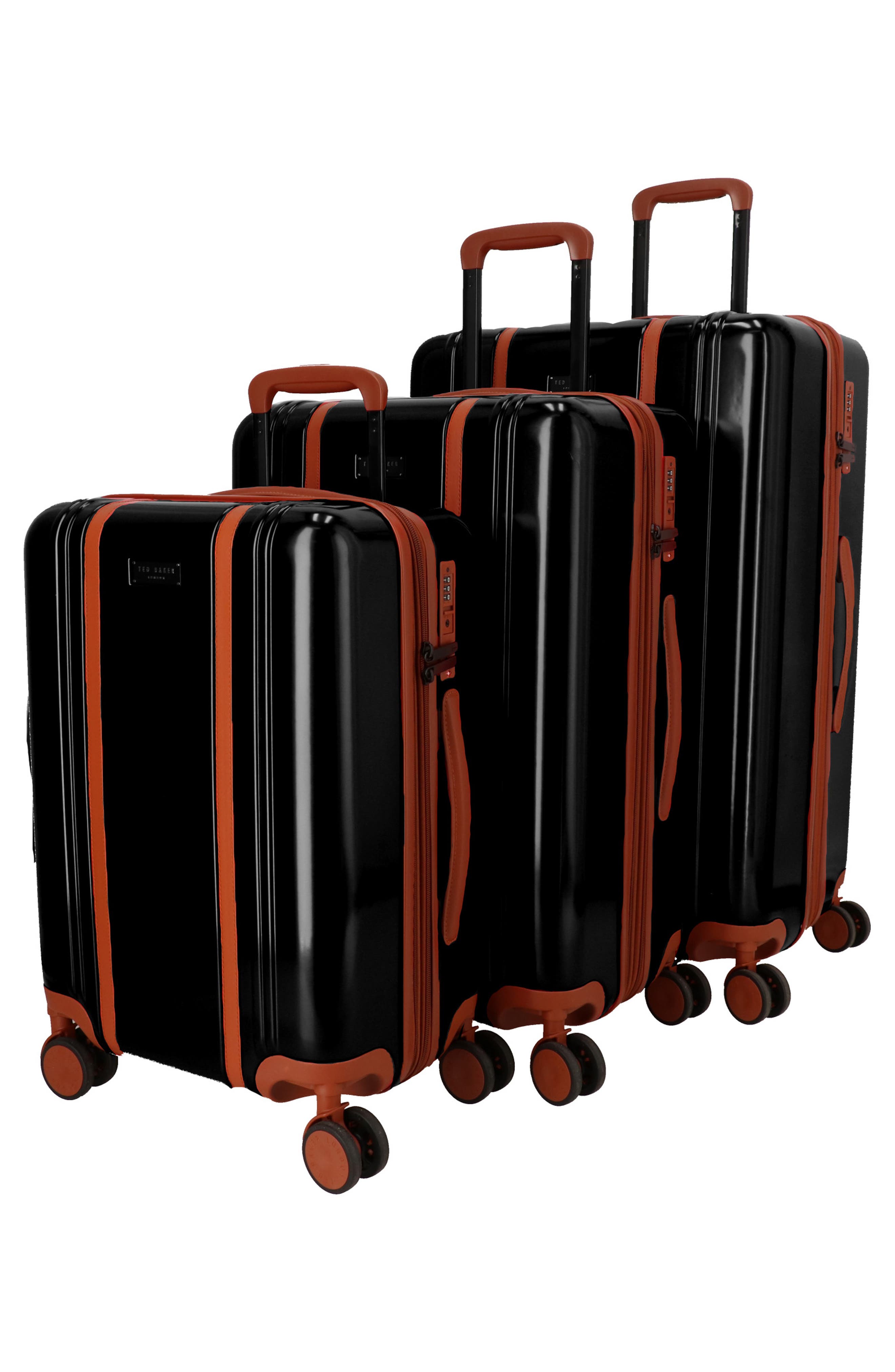 Ted Baker Kingston 3-Piece Hardside Luggage Set, Alternate, color, 