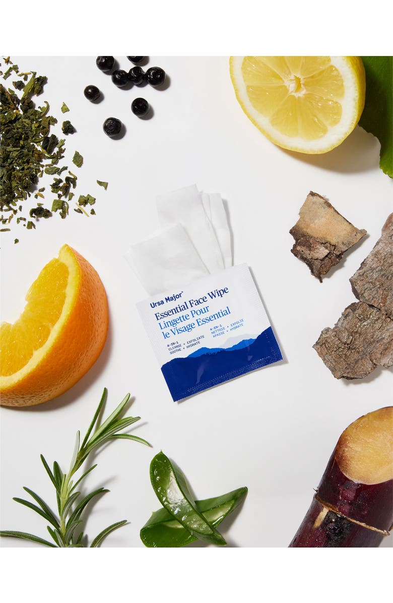 Ursa Major Essential Face Wipes, Alternate, color, Blue
