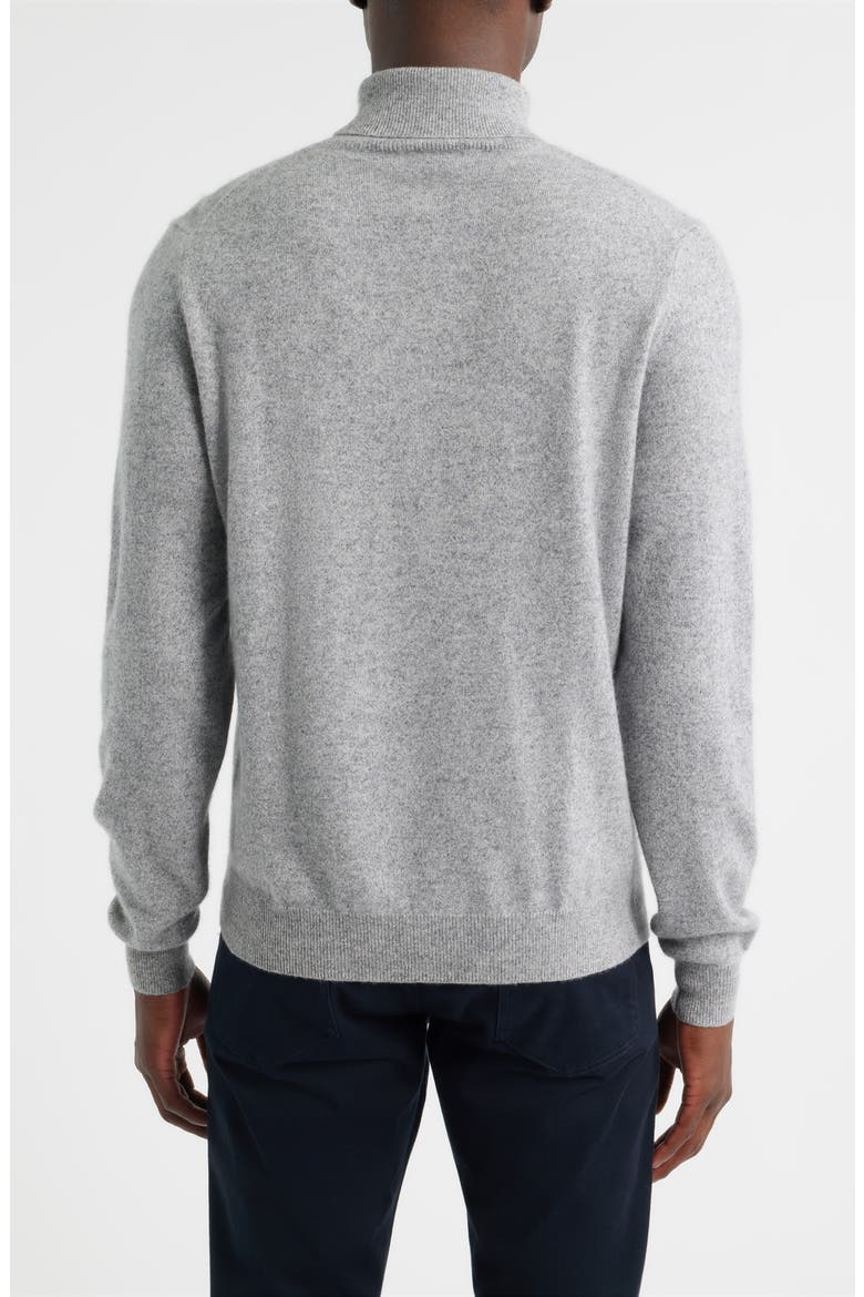 Cashmere Turtleneck, Alternate, color, GREY HEATHER