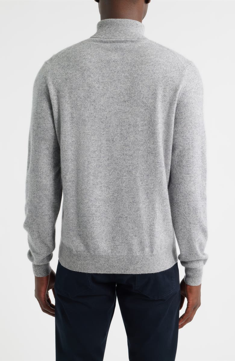 Scott Barber Cashmere Turtleneck, Alternate, color, Grey Heather
