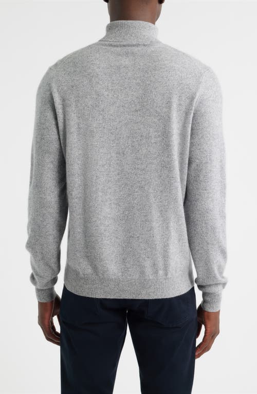 Scott Barber Cashmere Turtleneck In Gray