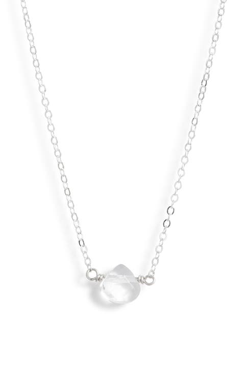 Birthstone Pendant Necklace