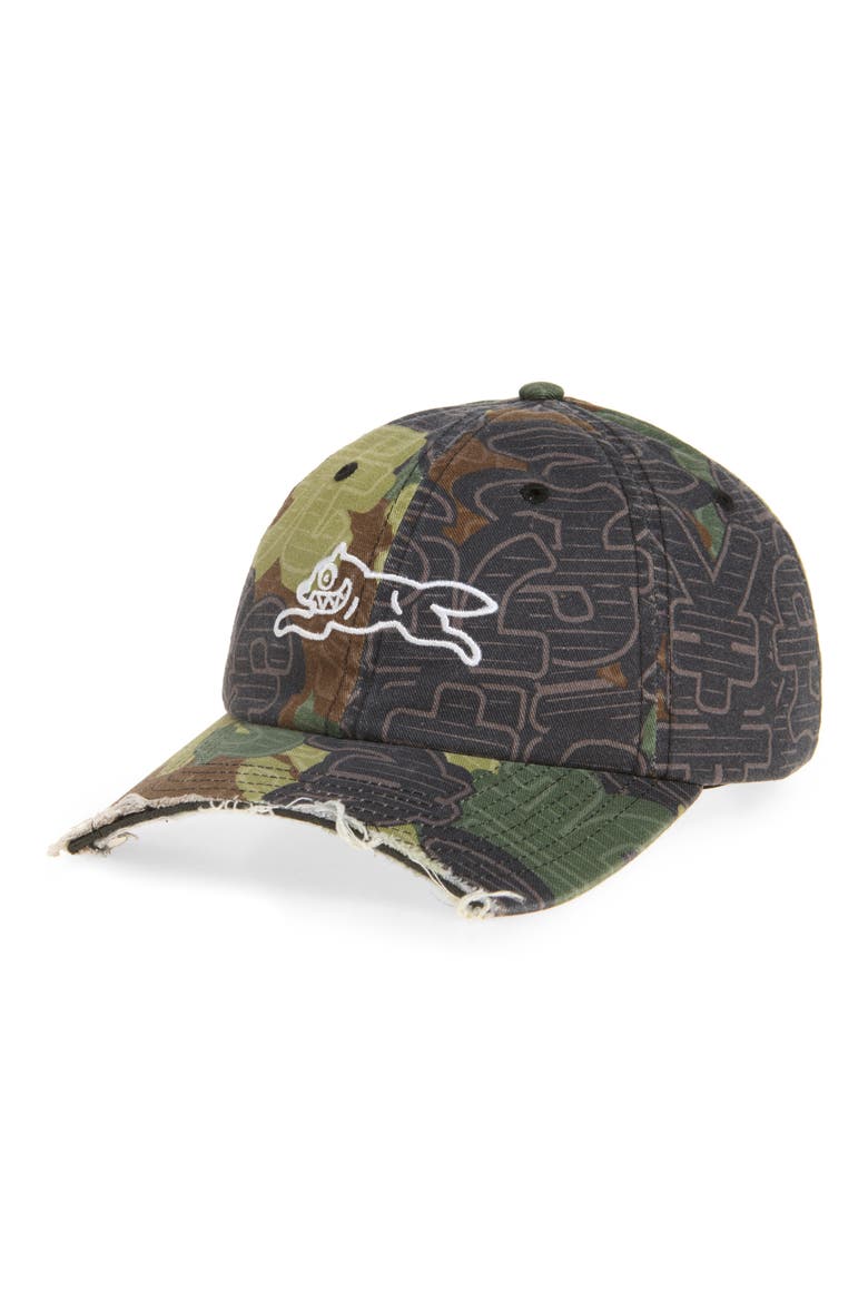 Cut Camo Baseball Cap, Main, color, CAMO