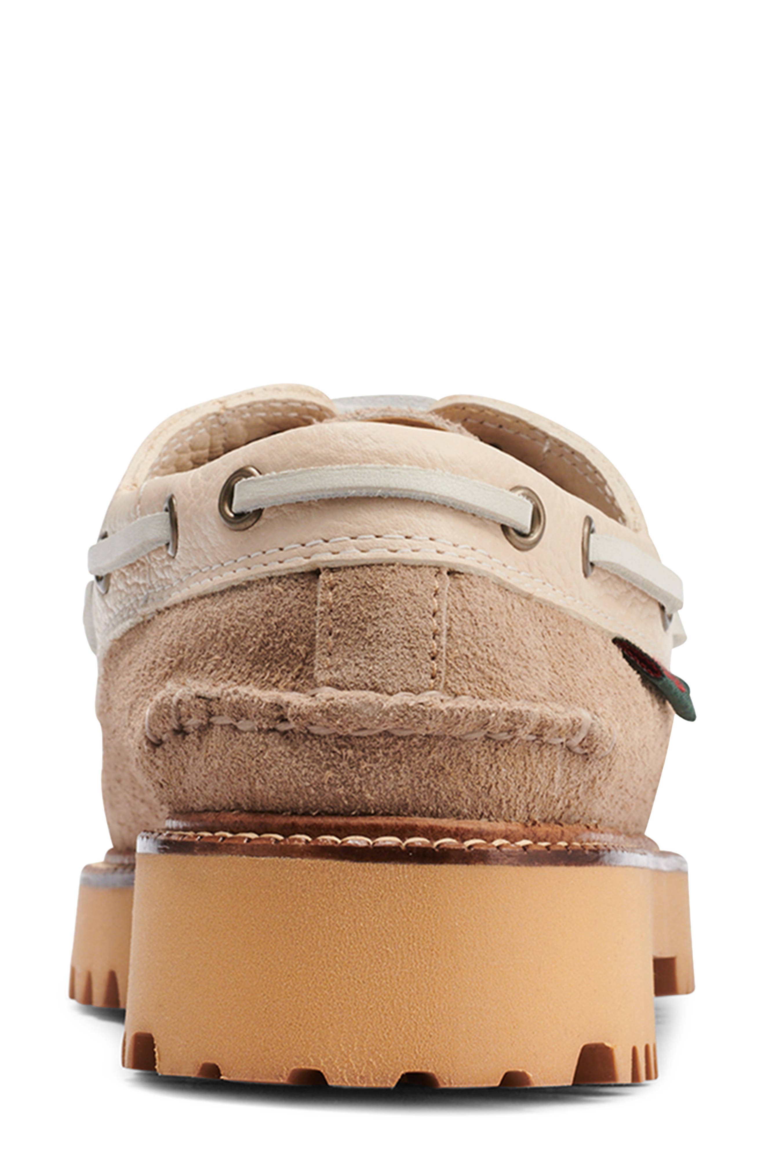 G.H.BASS Ranger Camp Super Lug Moc Toe Boat Shoe, Alternate, color, 