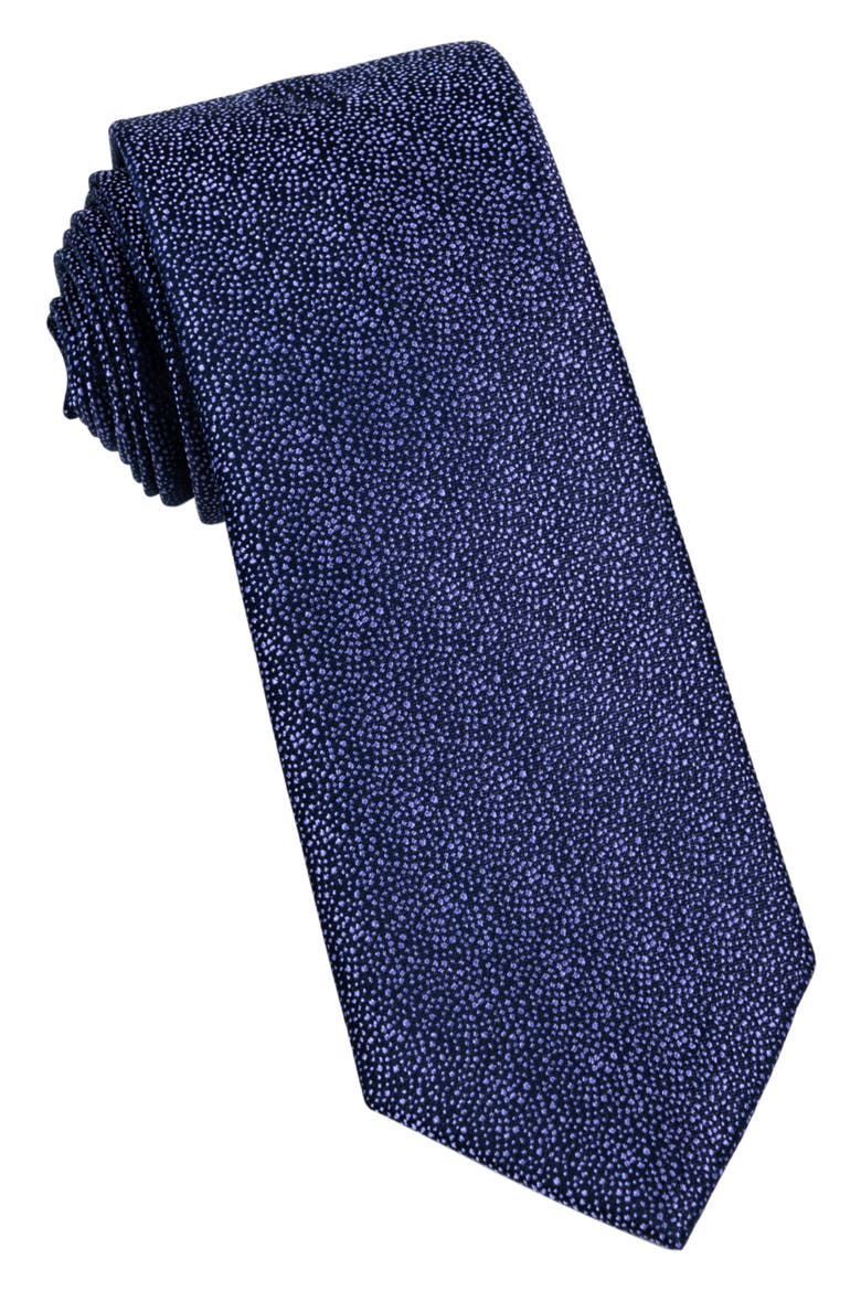 Textured Silk Tie, Main, color, LILAC