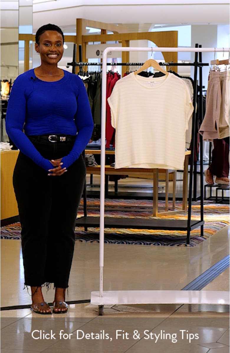 Marisol Short Sleeve Sweater, sales video thumbnail