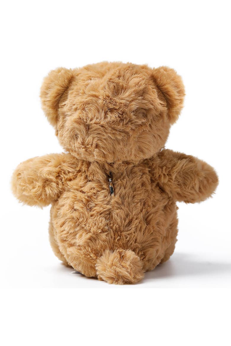 7 Inch Betty Bear Weighted Stuffed Animal, Alternate, color, Brown