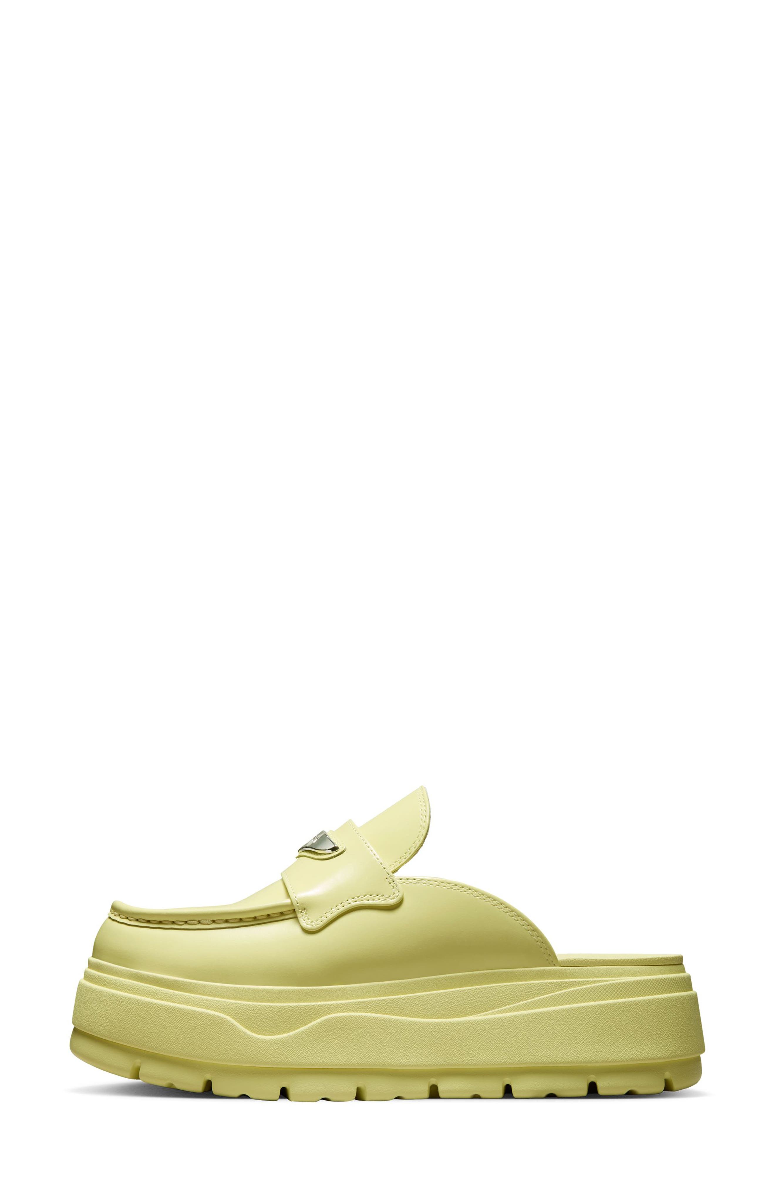 Jordan Air Jordan Loafer Mule, Alternate, color, Luminous Green/ Silver