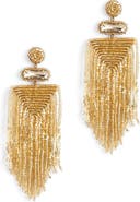 Deepa Gurnani Jody Beaded Tassel Earrings