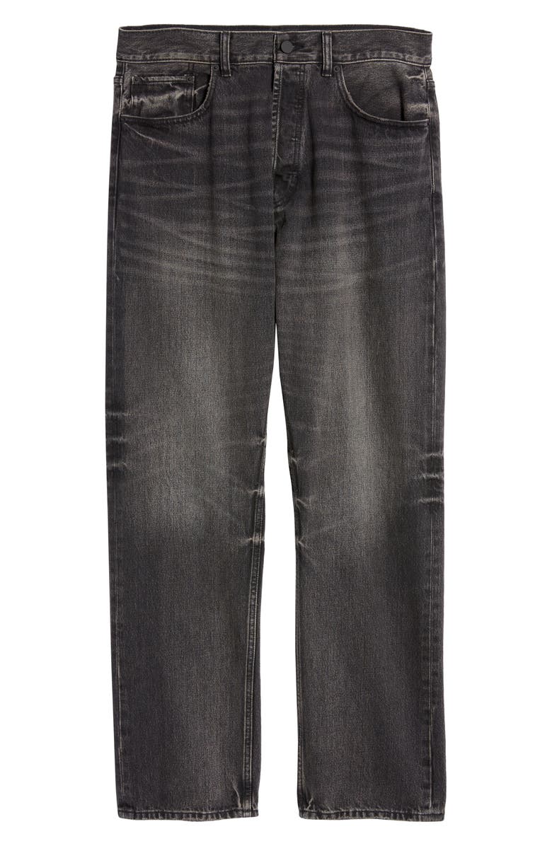 Fear of God Essentials Rigid Straight Leg Jeans, Alternate, color,