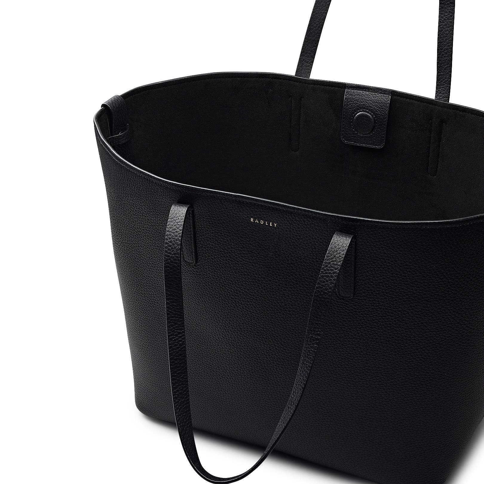 Radley Dukes Place Large Open Top Tote Bag, Alternate, color, Black