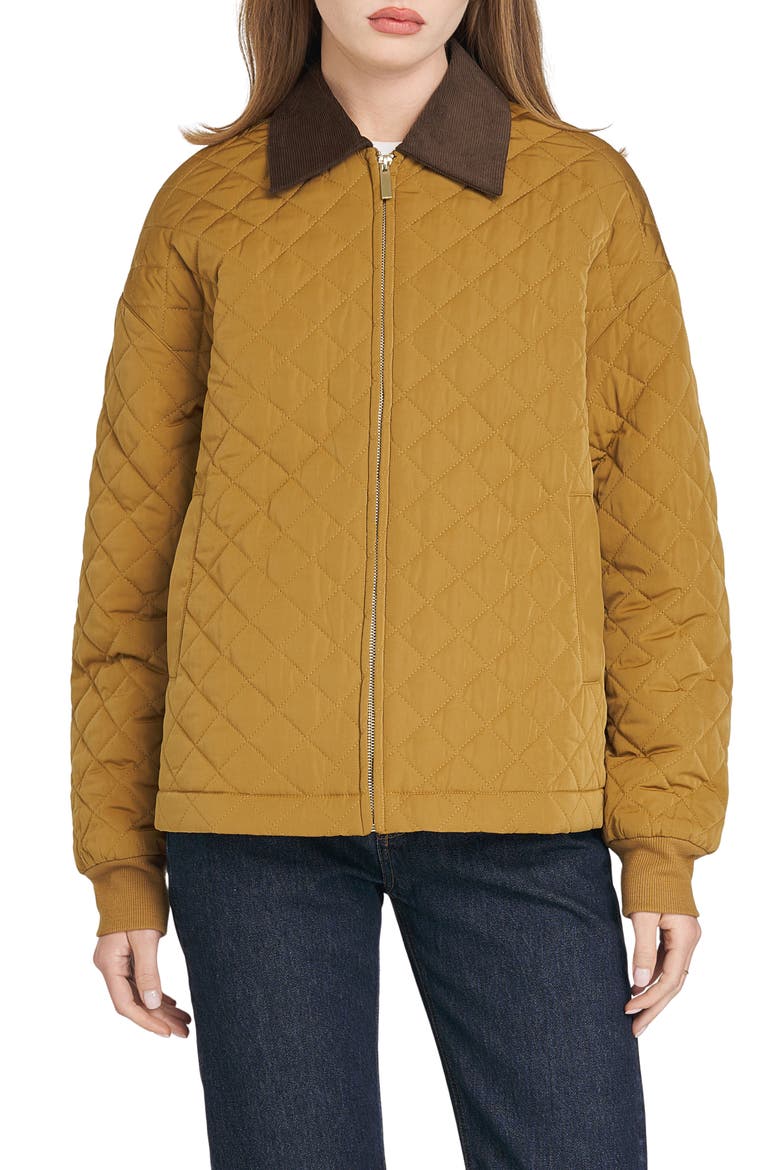 Jackson Quilted Barn Jacket, Alternate, color, CAMEL
