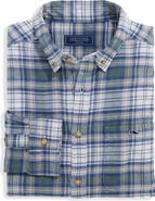 vineyard vines Great Point Plaid Stretch Flannel Button Down Shirt