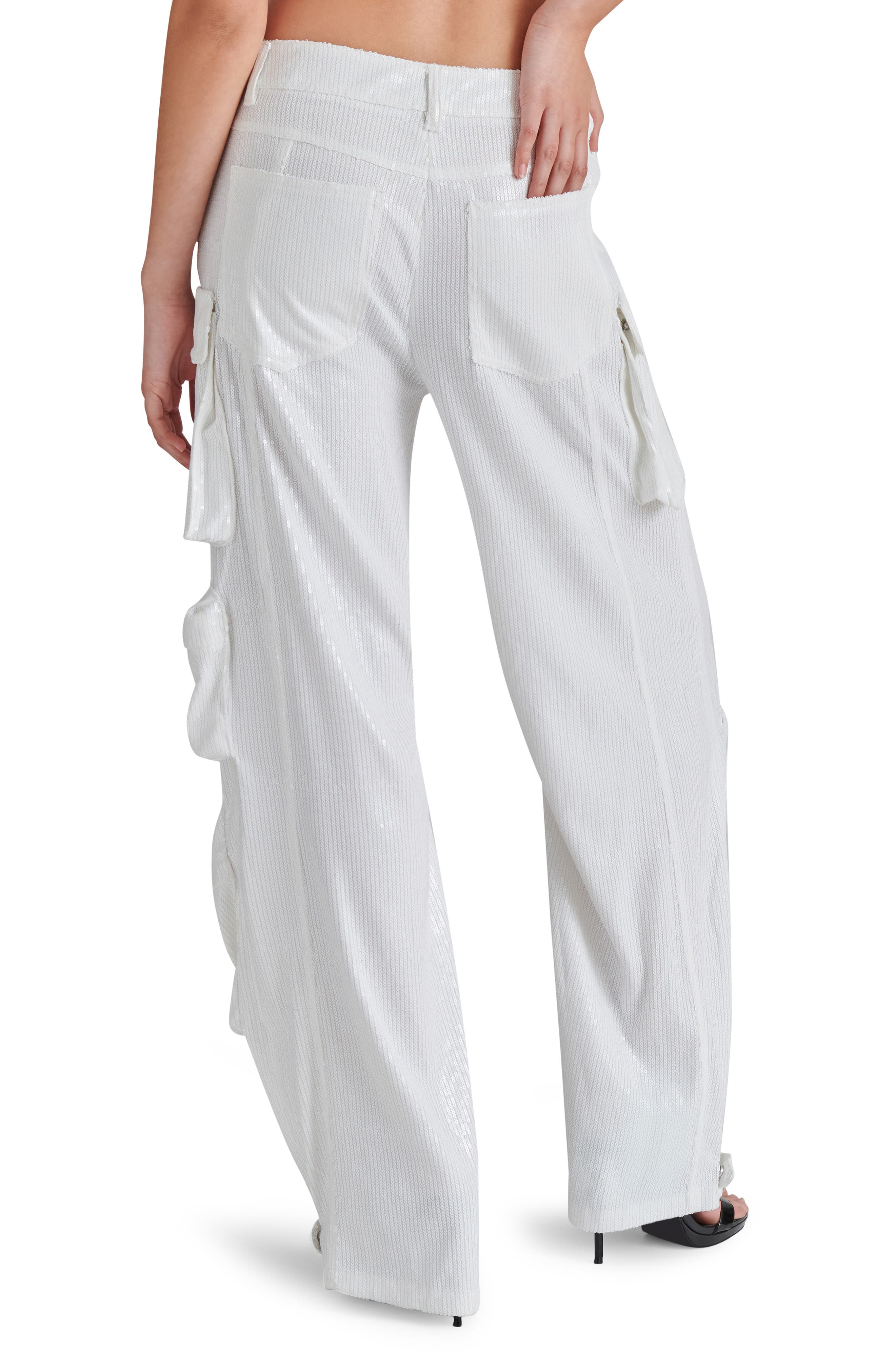 Duo Sequin Straight Leg Cargo Pants - image 2