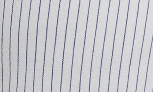 Nydj Teresa Stripe Exposed Button Ankle Wide Leg Jeans