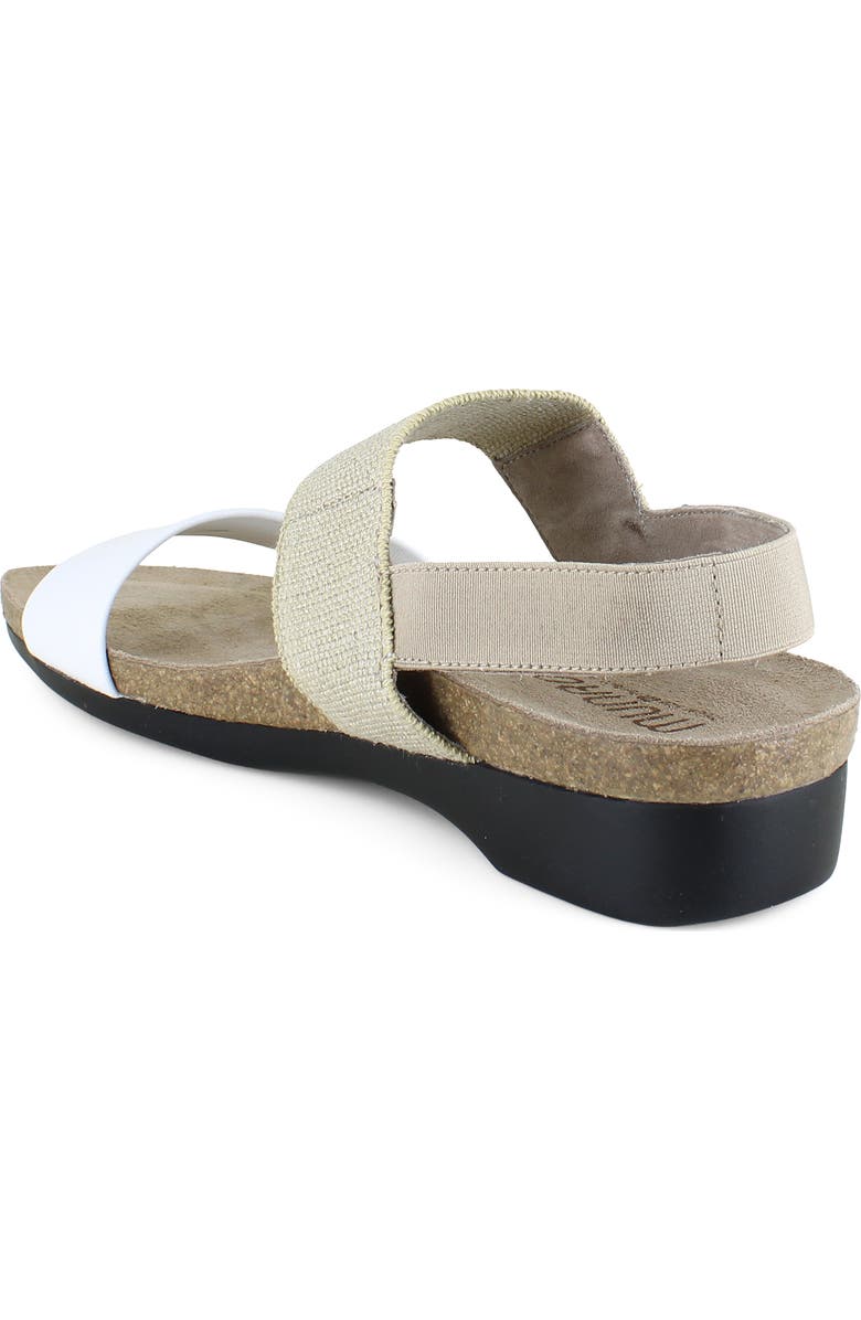 Munro Pisces Sandal, Alternate, color, White/ Natural