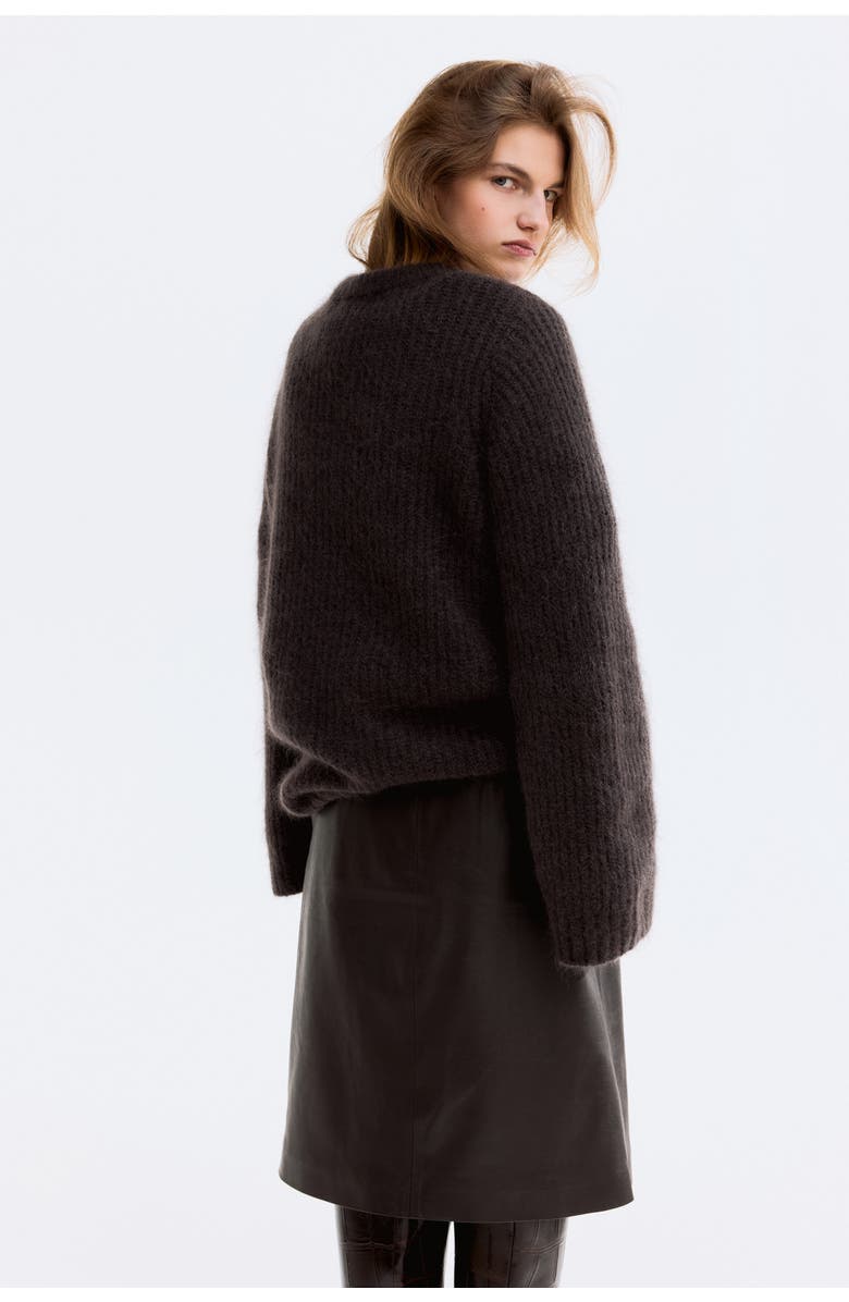 H&M Coated Skirt, Alternate, color, 