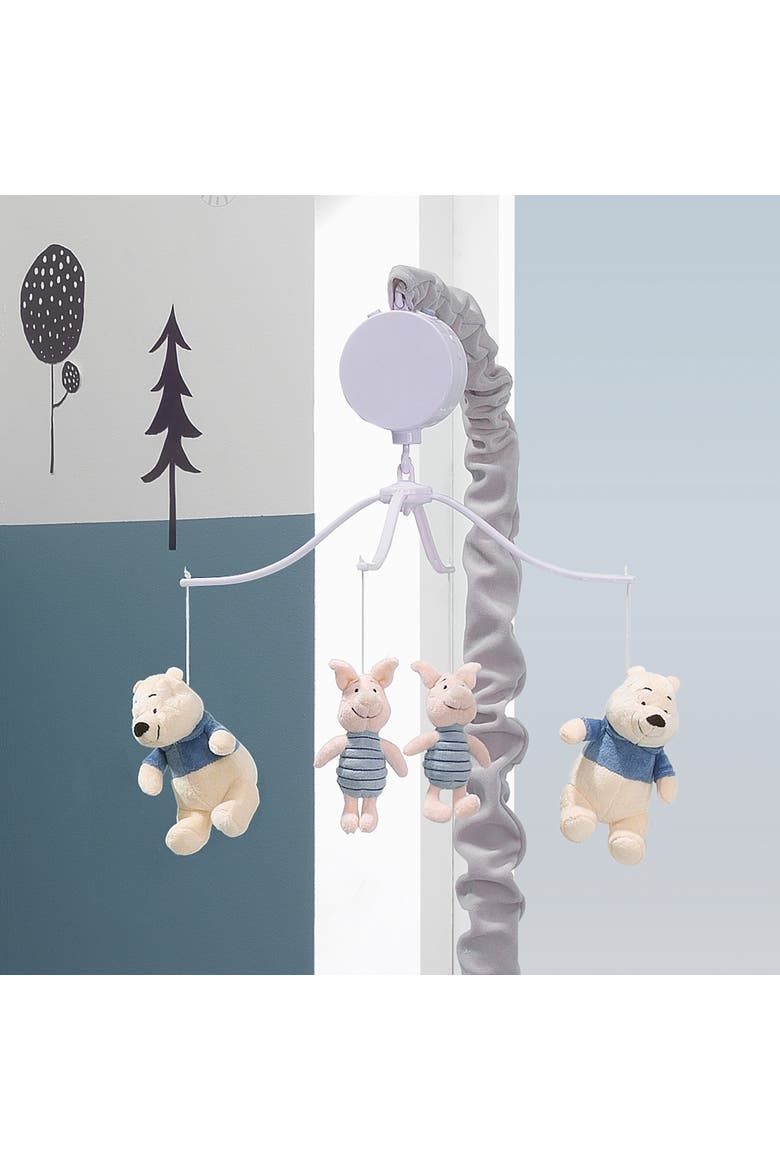 Disney Baby Forever Pooh Bear Musical Baby Crib Mobile, Alternate, color, Multicolor