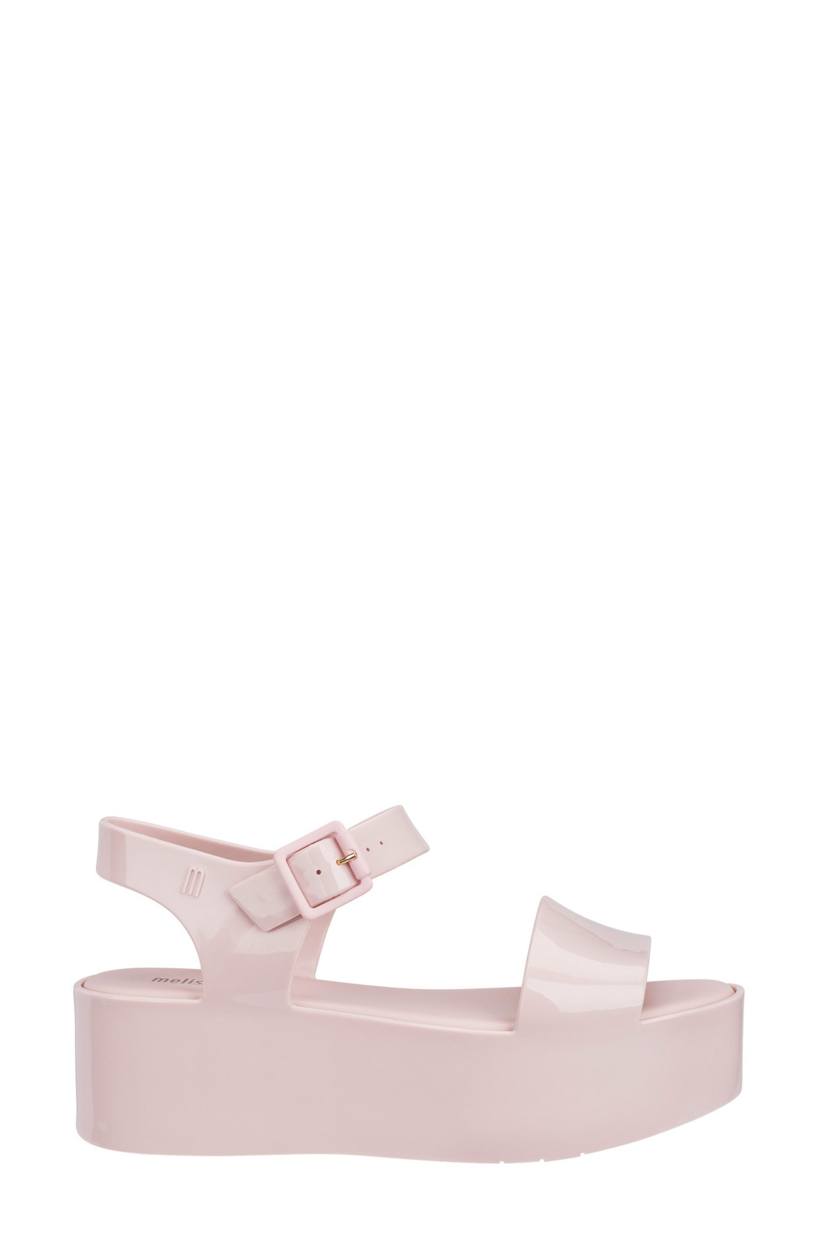 Melissa Mar Platform Sandal, Alternate, color, Light Pink