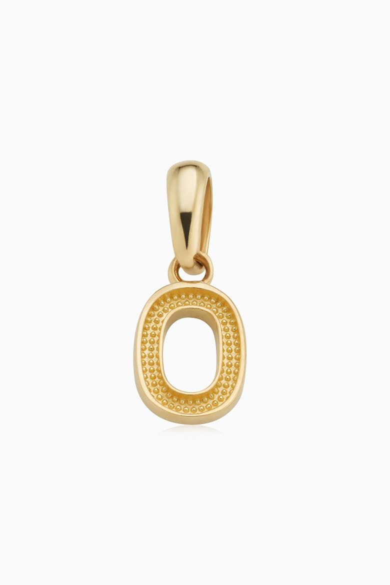 14K Gold My Number Pendant Charm, Alternate, color, Number 3
