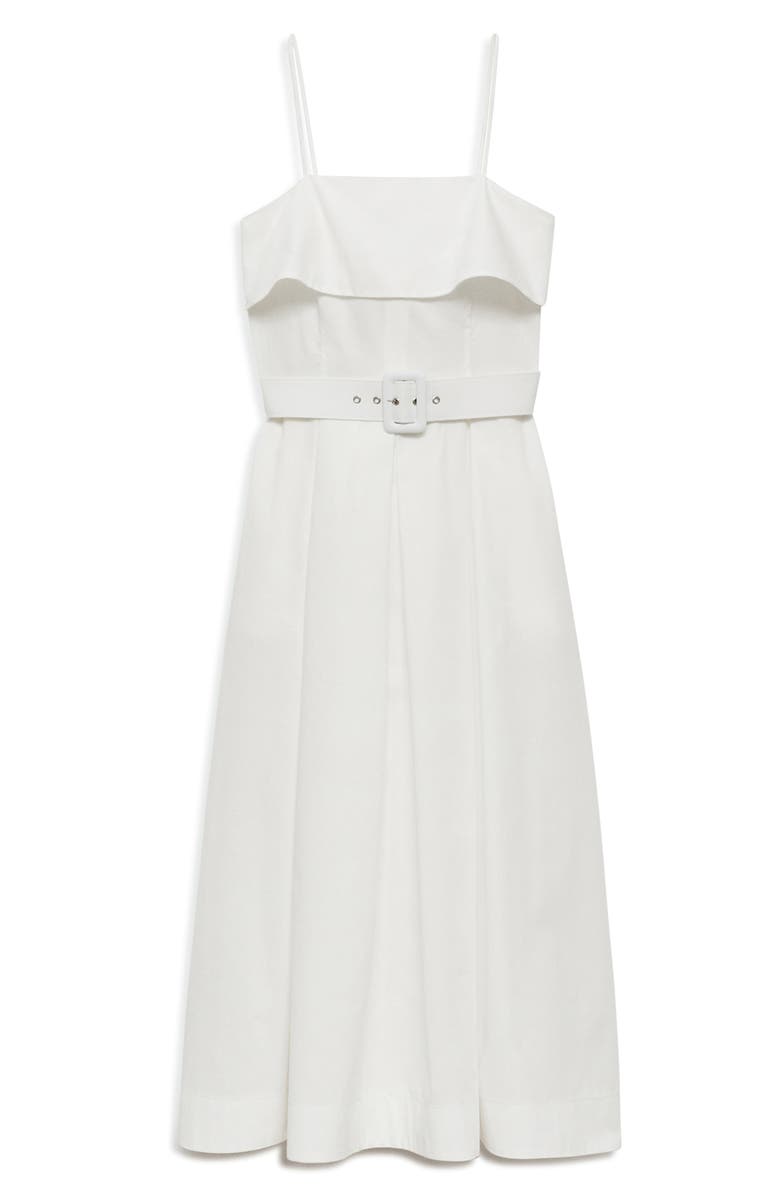 MANGO Belted Midi Dress, Alternate, color, 
