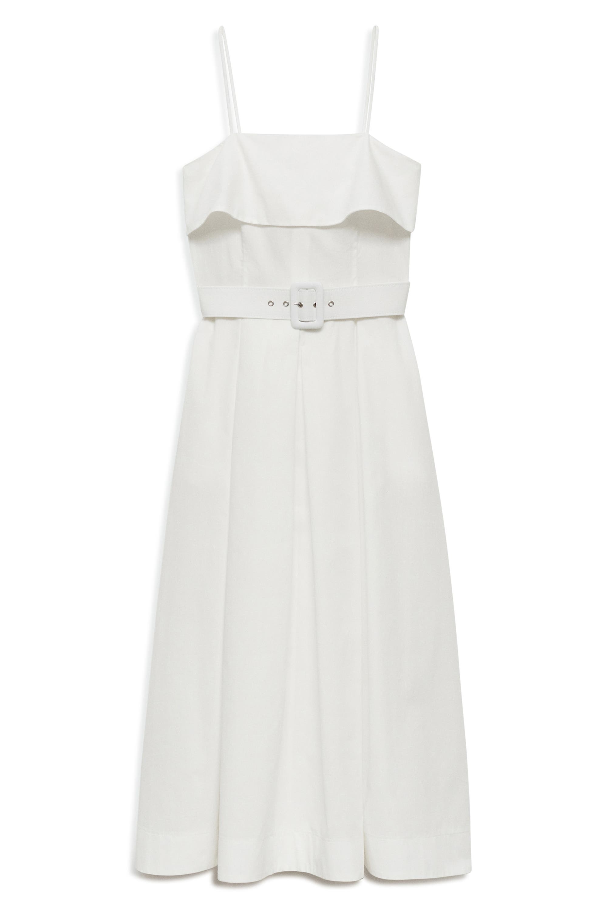 Belted Midi Dress