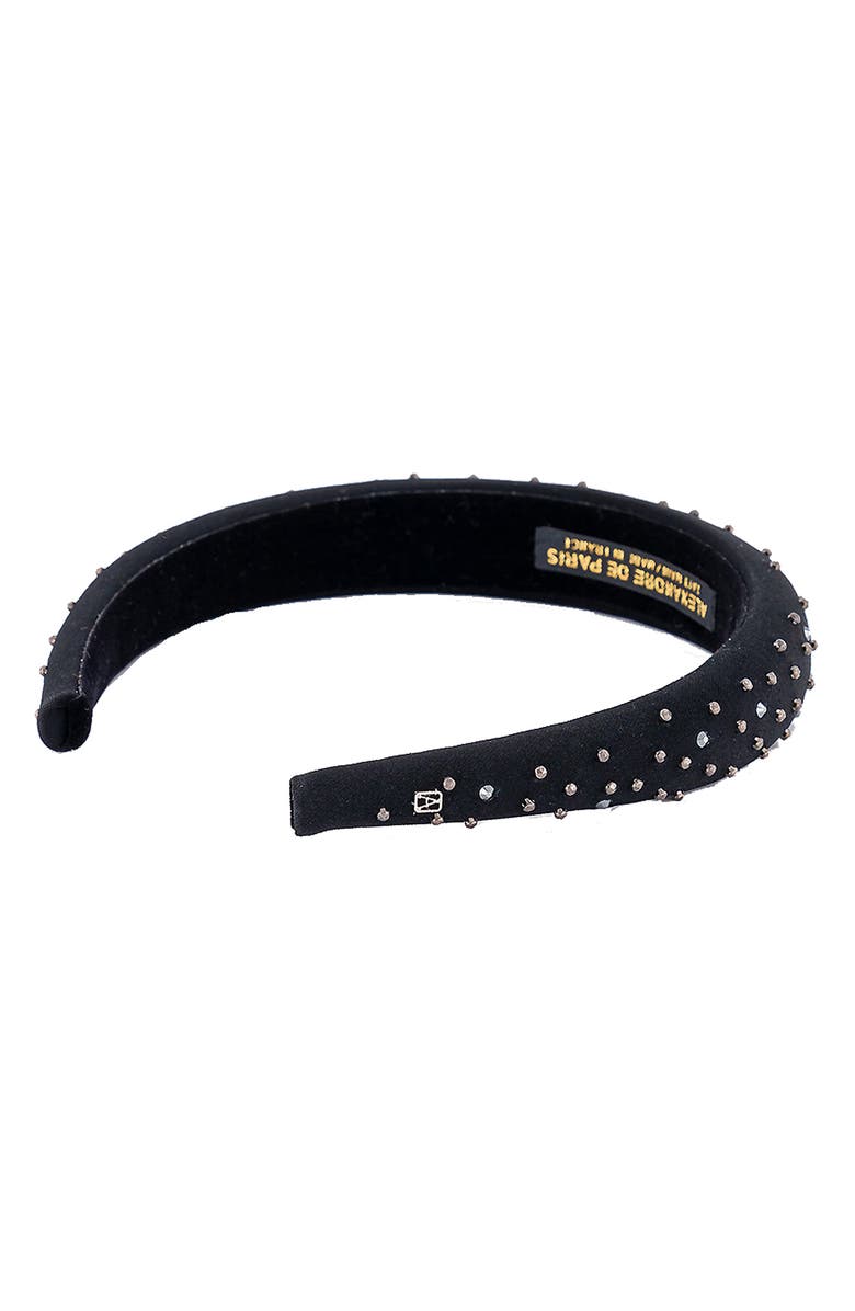Alexandre de Paris Swarovski Crystal Headband, Alternate, color,